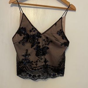 SEEK brand from LF black sparkle top